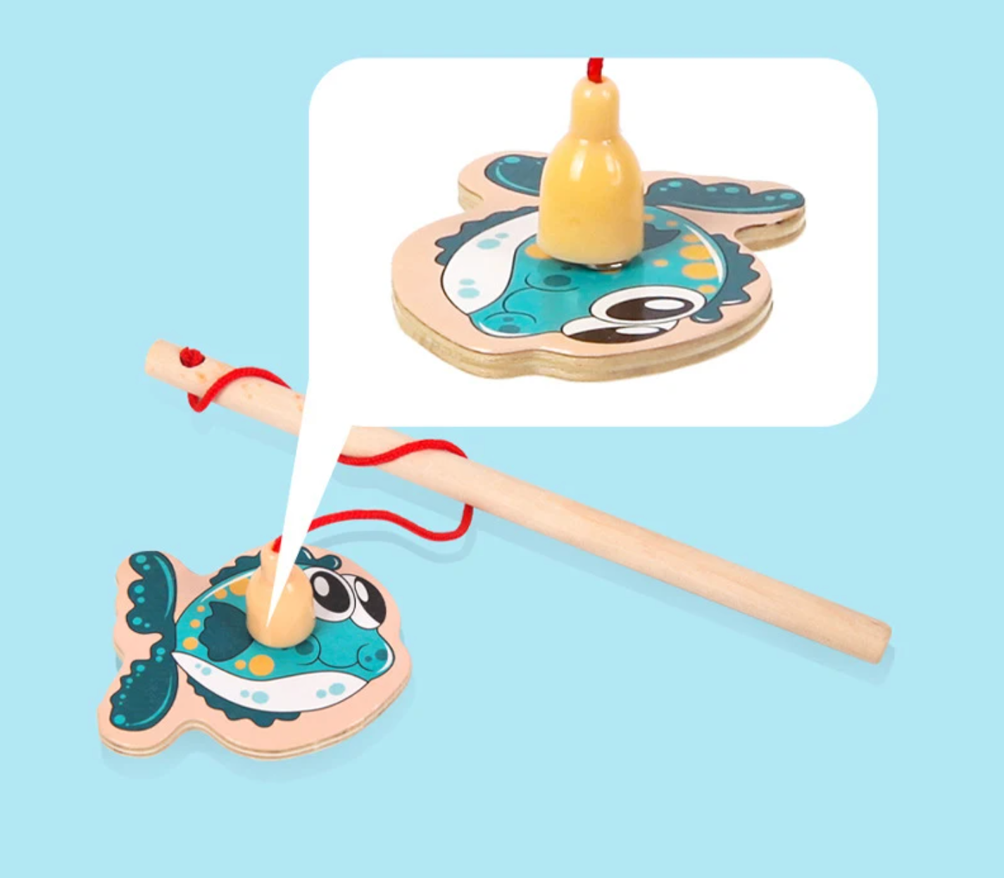 Montessori Magnetic Fishing Game