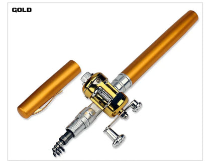 Portable Pocket Telescopic Mini Fishing Pole